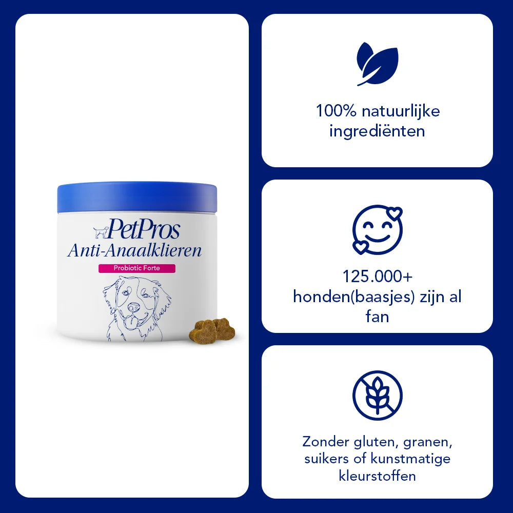 Anti-Anaalklieren Supplement voor Honden | PetPros