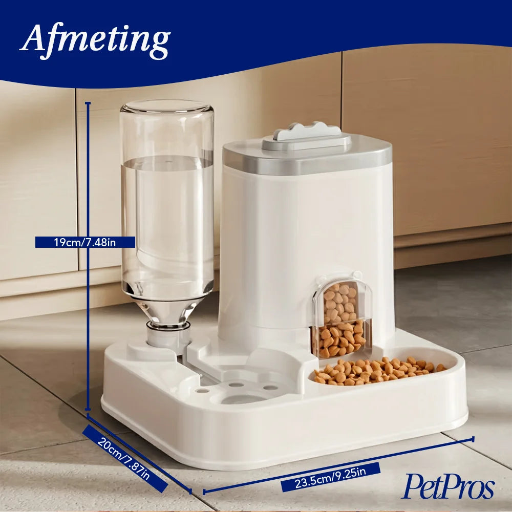 Automatische Waterdispenser & Voerbak Kat/Hond | PetPros