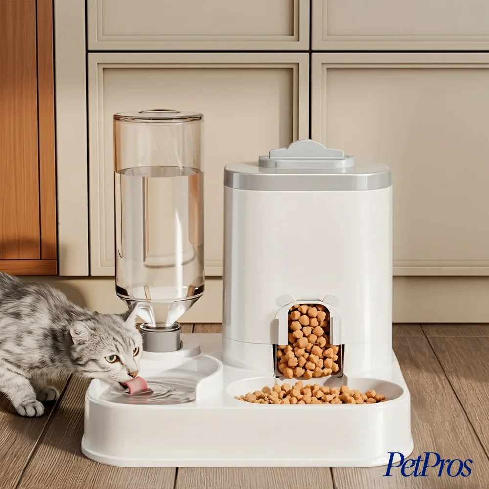 Automatische Waterdispenser & Voerbak Kat/Hond | PetPros
