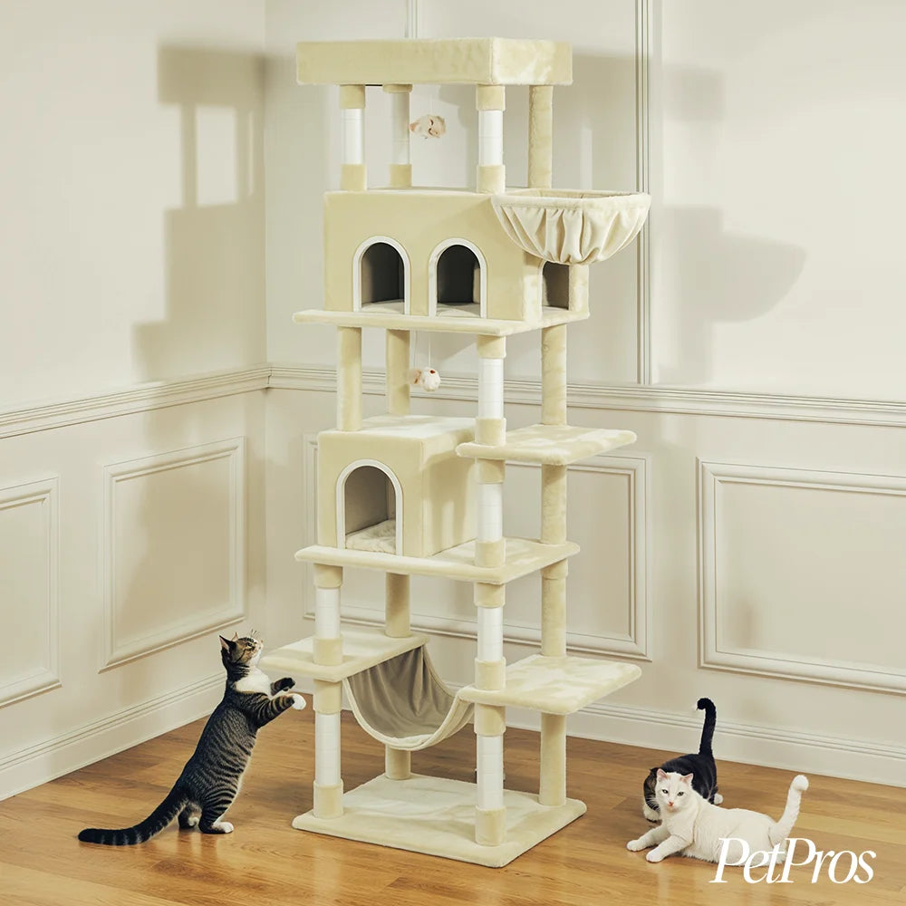 PetPros Luxe Krabpaal XXL – 210 cm Hoog | PetPros