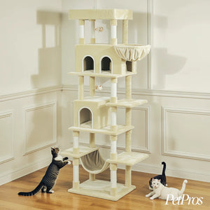 PetPros Luxe Krabpaal XXL – 210 cm Hoog | PetPros