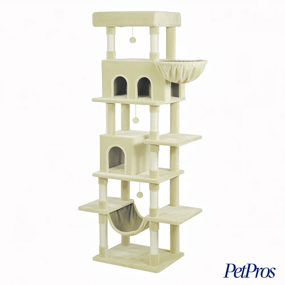 PetPros Luxe Krabpaal XXL – 210 cm Hoog | PetPros