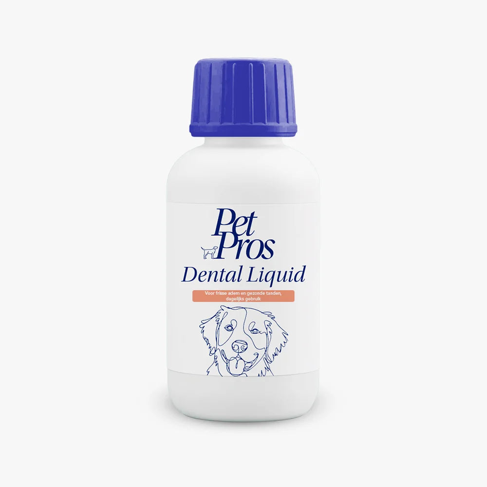 Dental Liquid voor Honden – Frisse Adem & Gebitsverzorging | PetPros