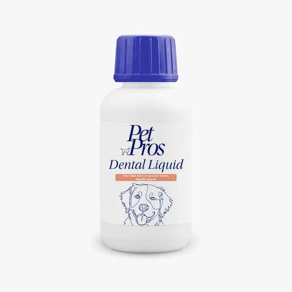 Dental Liquid voor Honden – Frisse Adem & Gebitsverzorging | PetPros