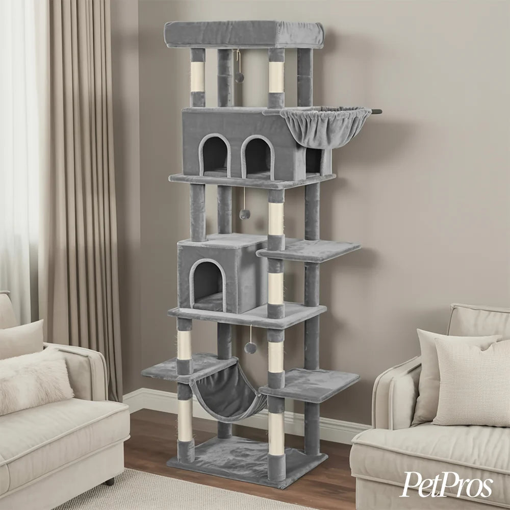 PetPros Luxe Krabpaal XXL – 210 cm Hoog | PetPros