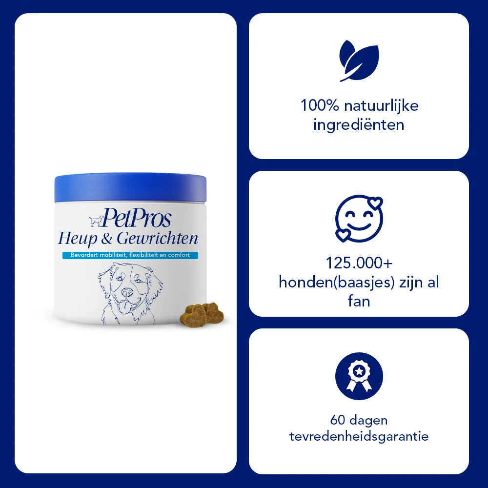 Heup & Gewrichten Honden Supplement | PetPros