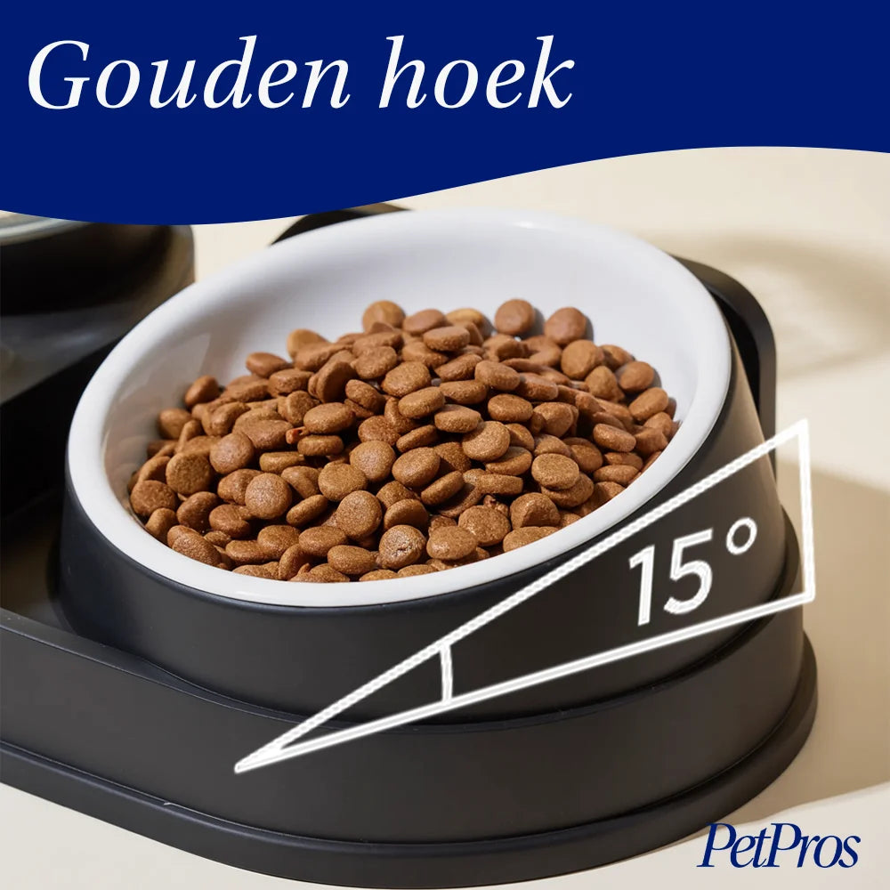 Twee-in-een RVS Hondenbakset